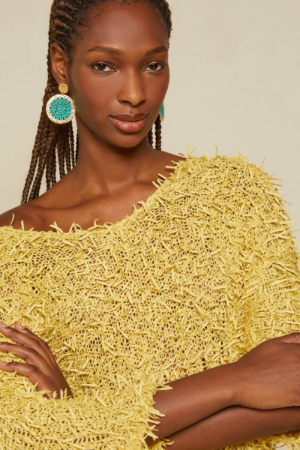 Ottod'Ame 3D Effect Sweater