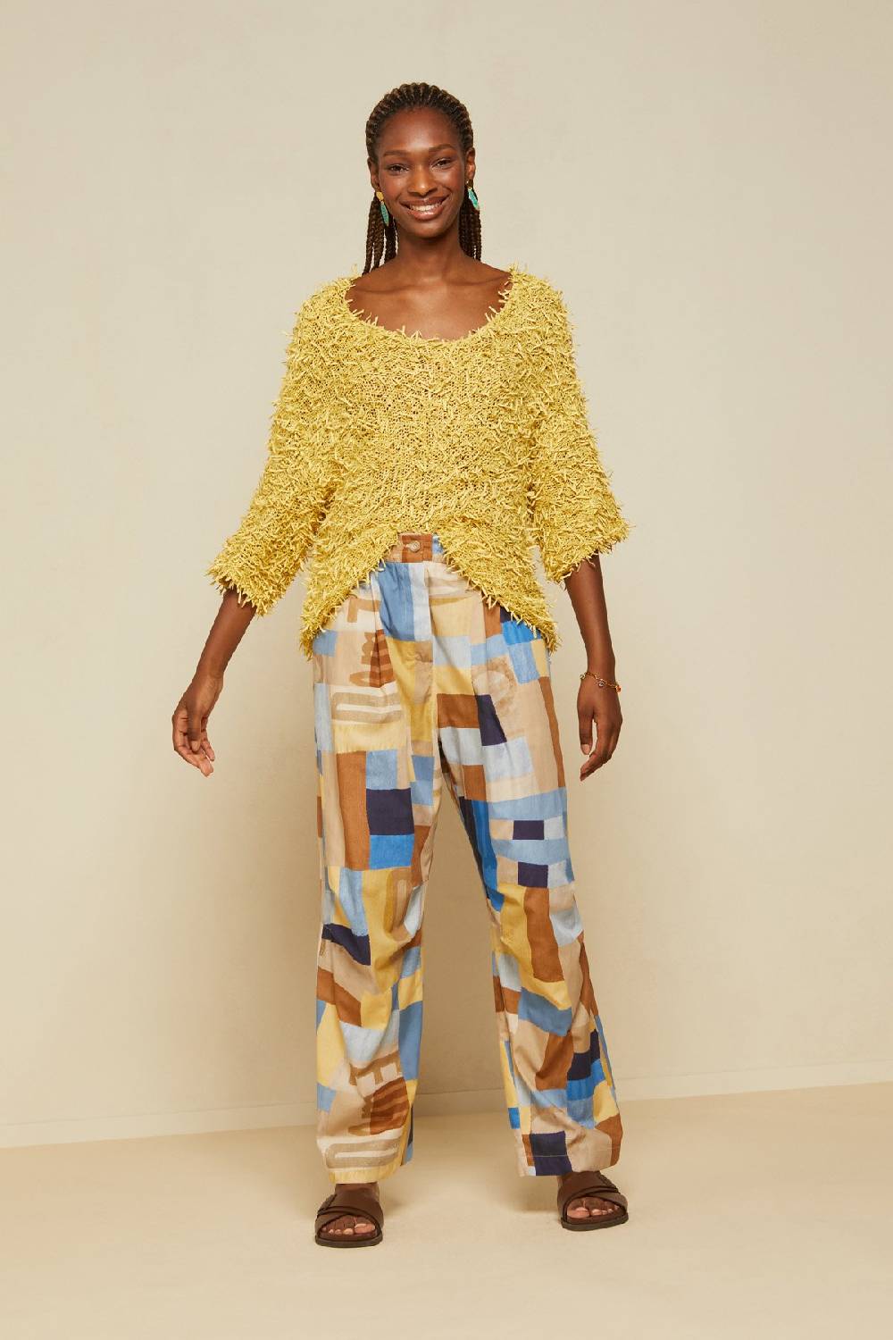 Ottod'Ame 3D Effect Sweater