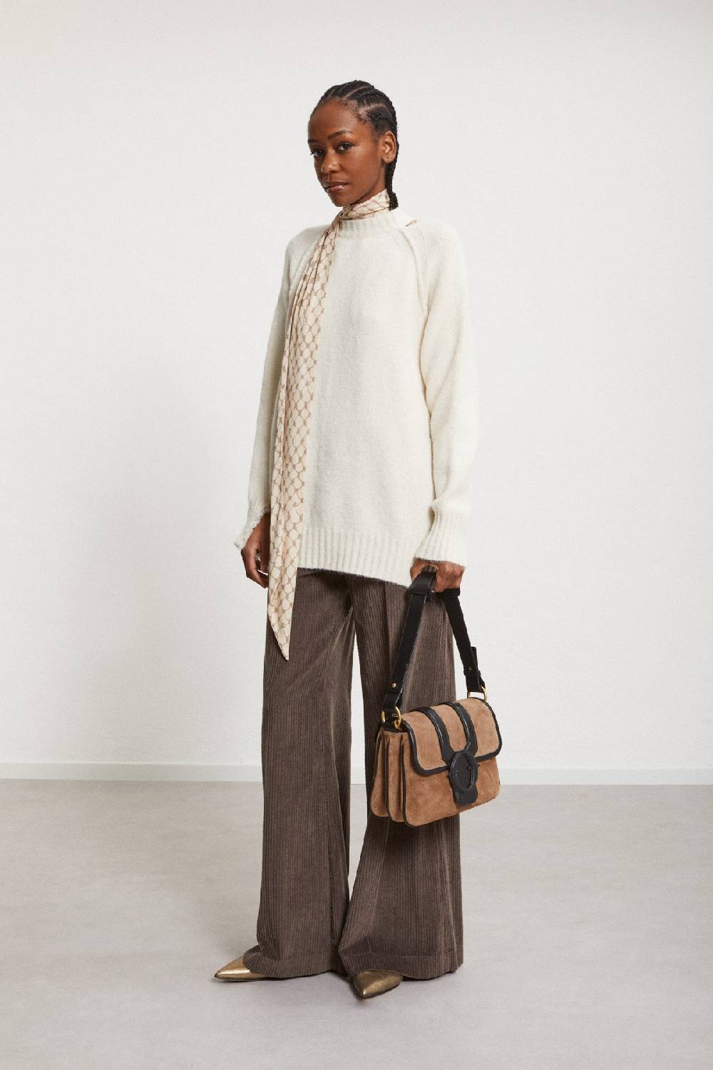 ottod'Ame Alpaca and wool blend sweater