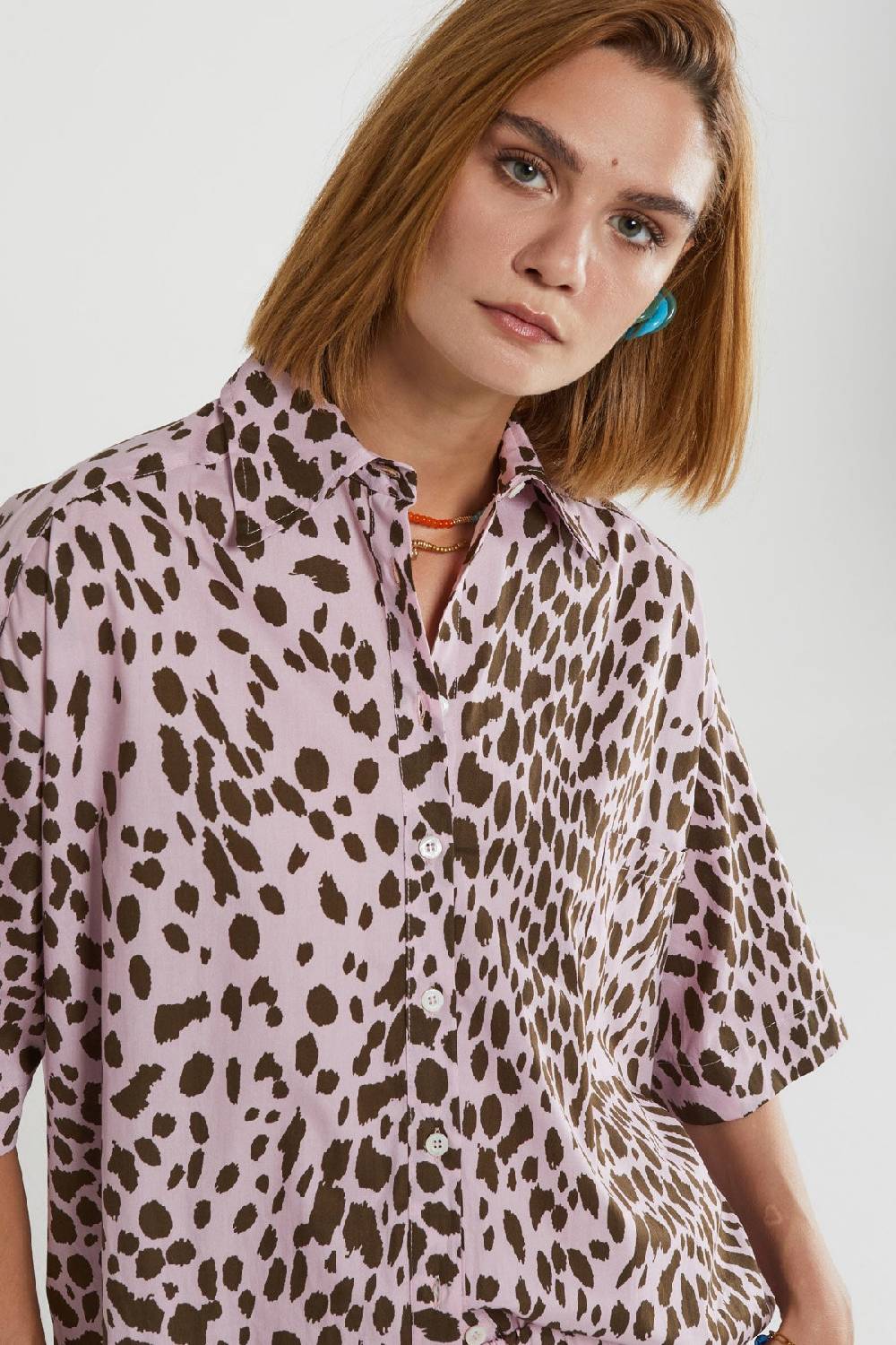 Ottod'Ame Animalier Cotton Shirt