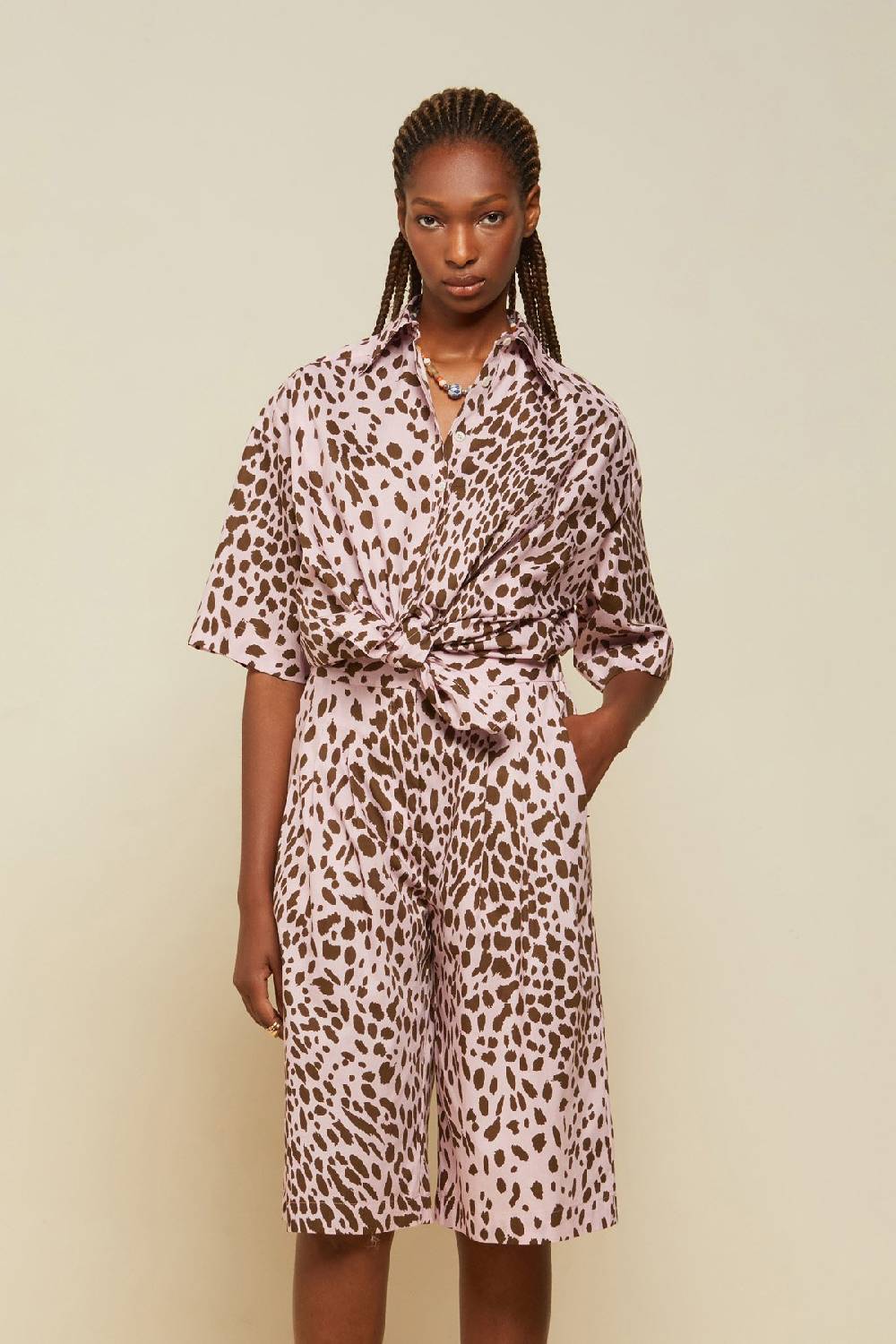 Ottod'Ame Animalier Cotton Shirt