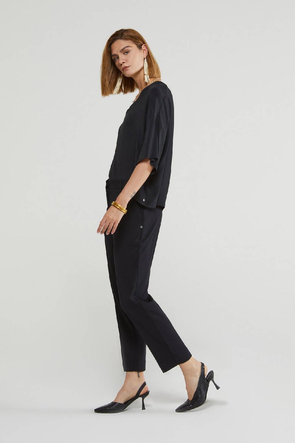Ottod'Ame Ankle Lenght Trousers