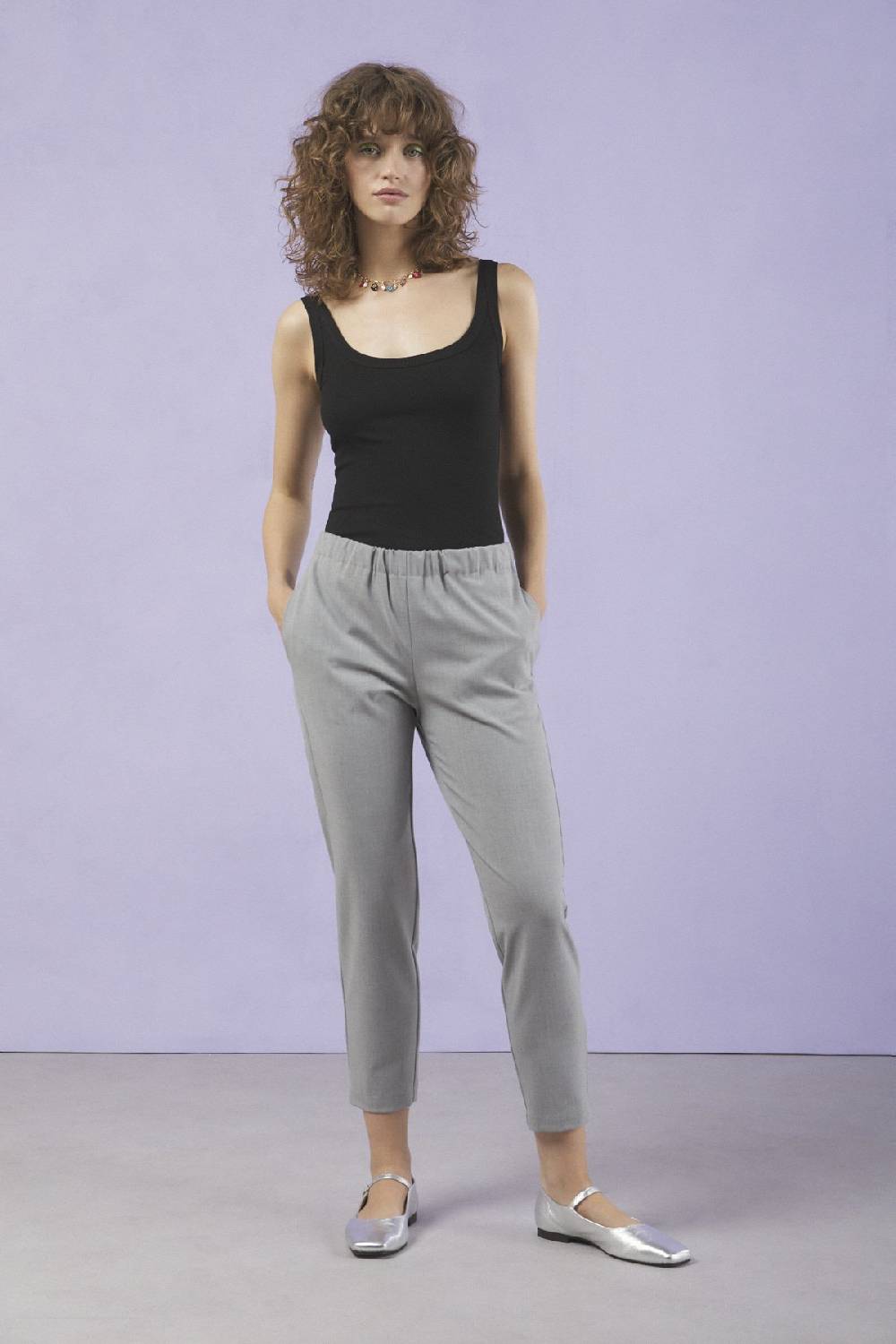 ottod'Ame Ankle lenght trousers