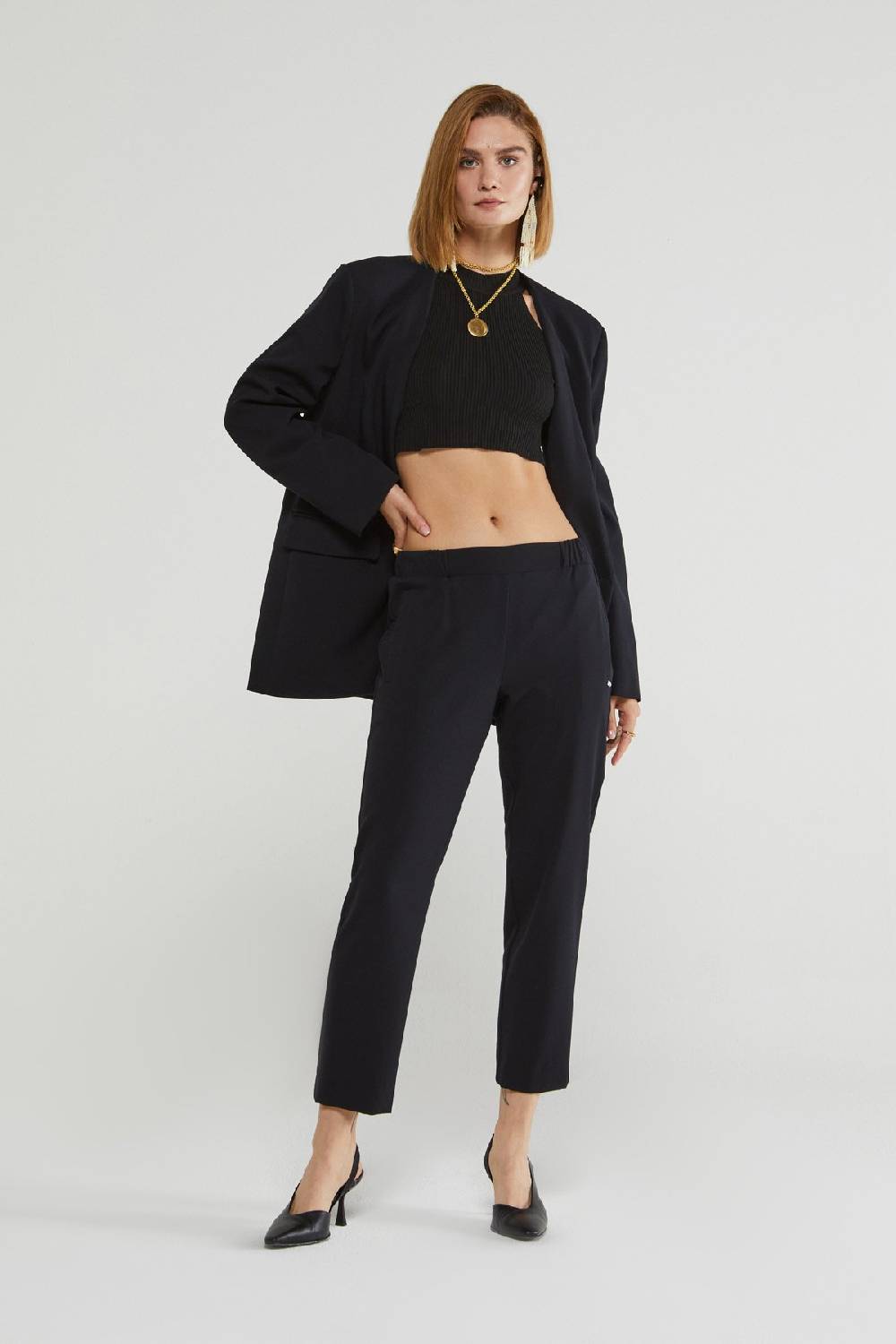 ottod'Ame Ankle length trousers