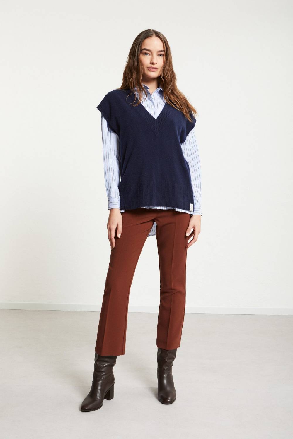 ottod'Ame Anlke lenght trousers