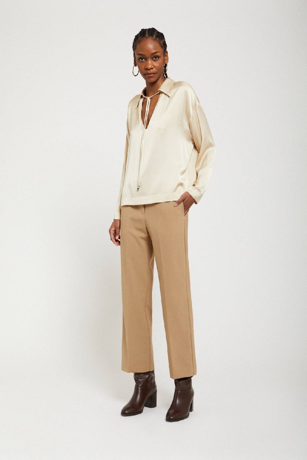 ottod'Ame Anlke lenght trousers