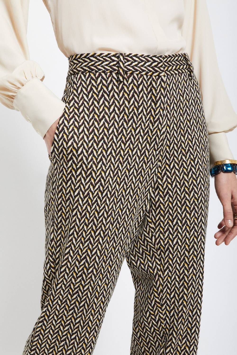 Ottod'Ame Anlke Lenght Trousers