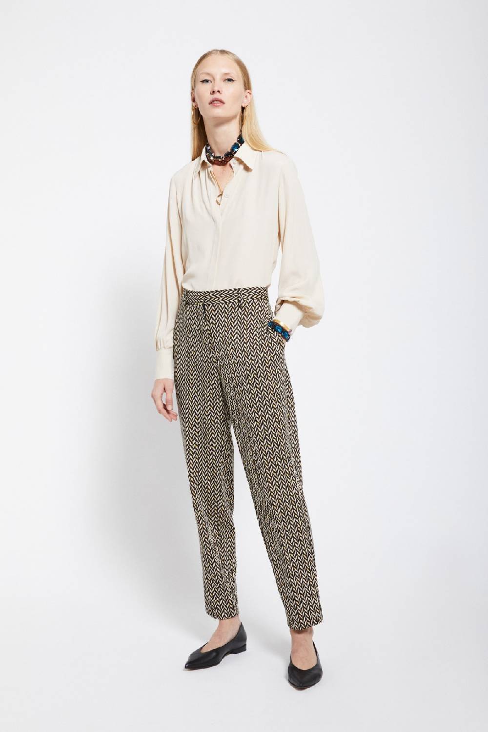 ottod'Ame Anlke lenght trousers
