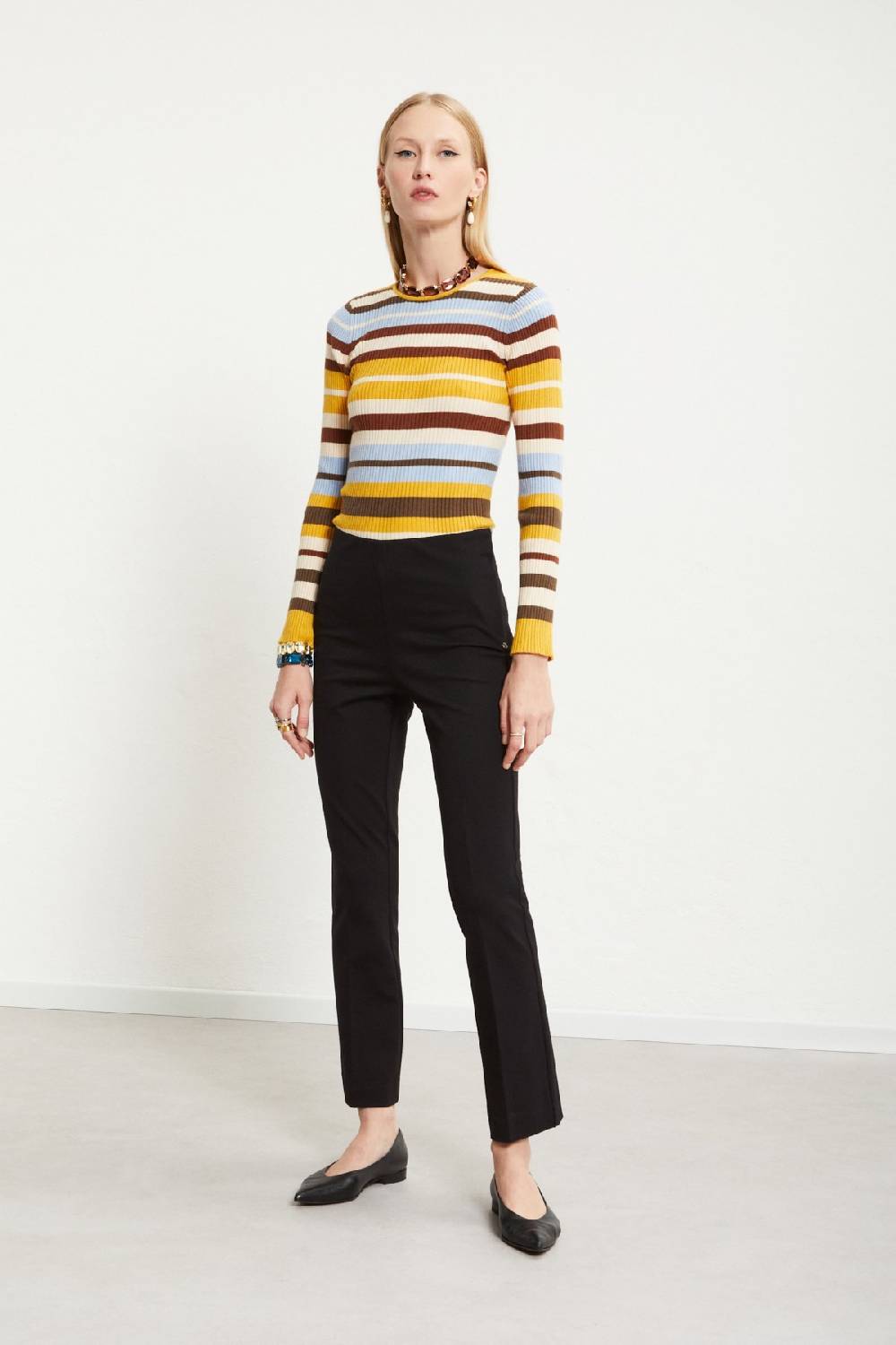 Ottod'Ame Anlke Lenght Trousers