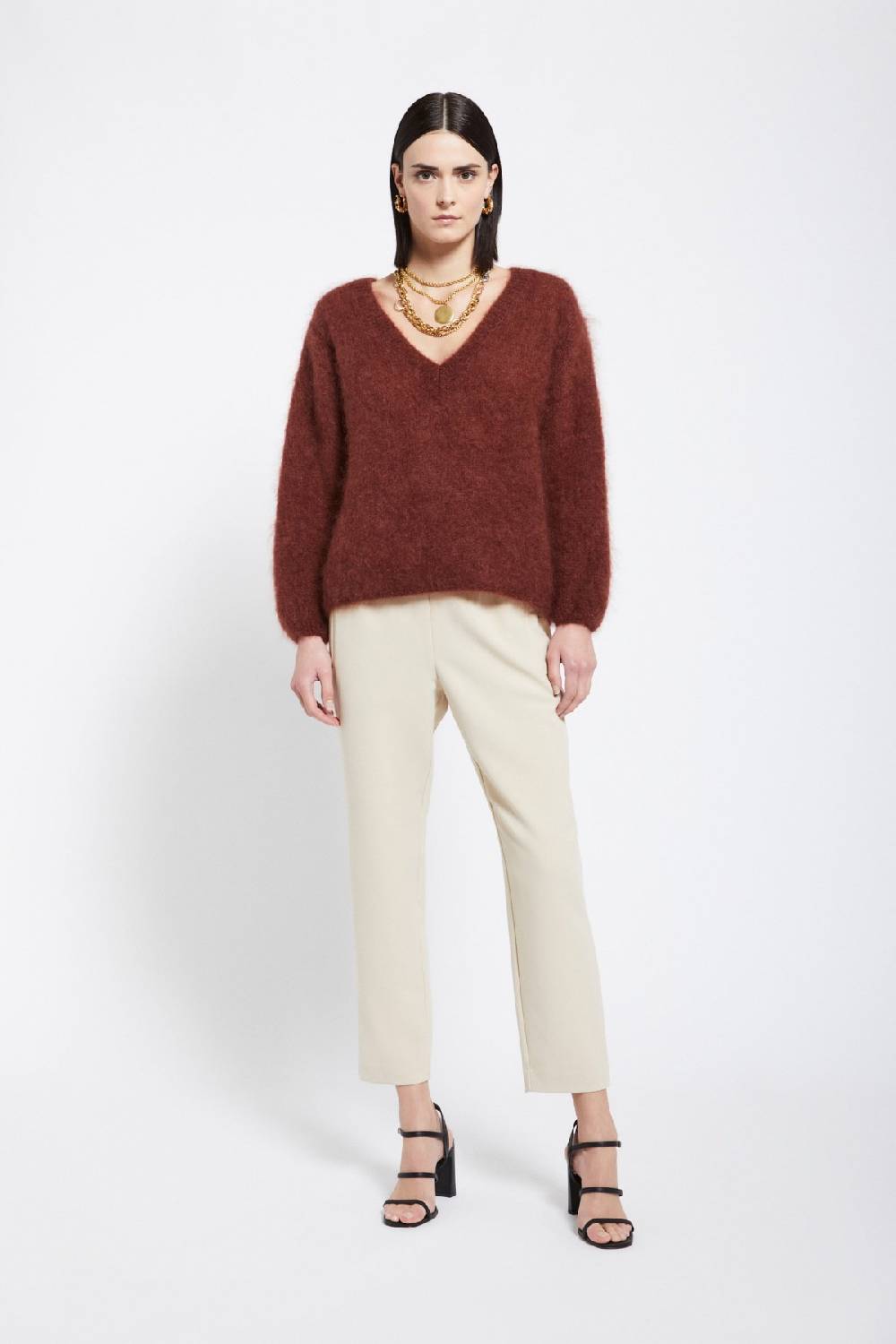 ottod'Ame Anlke lenght trousers