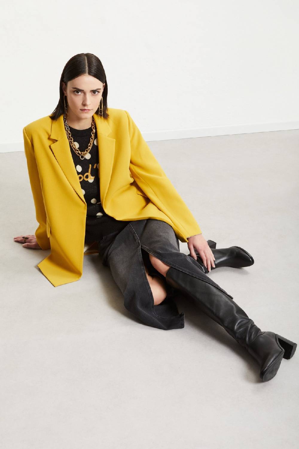 Ottod'Ame Blazer With Sash