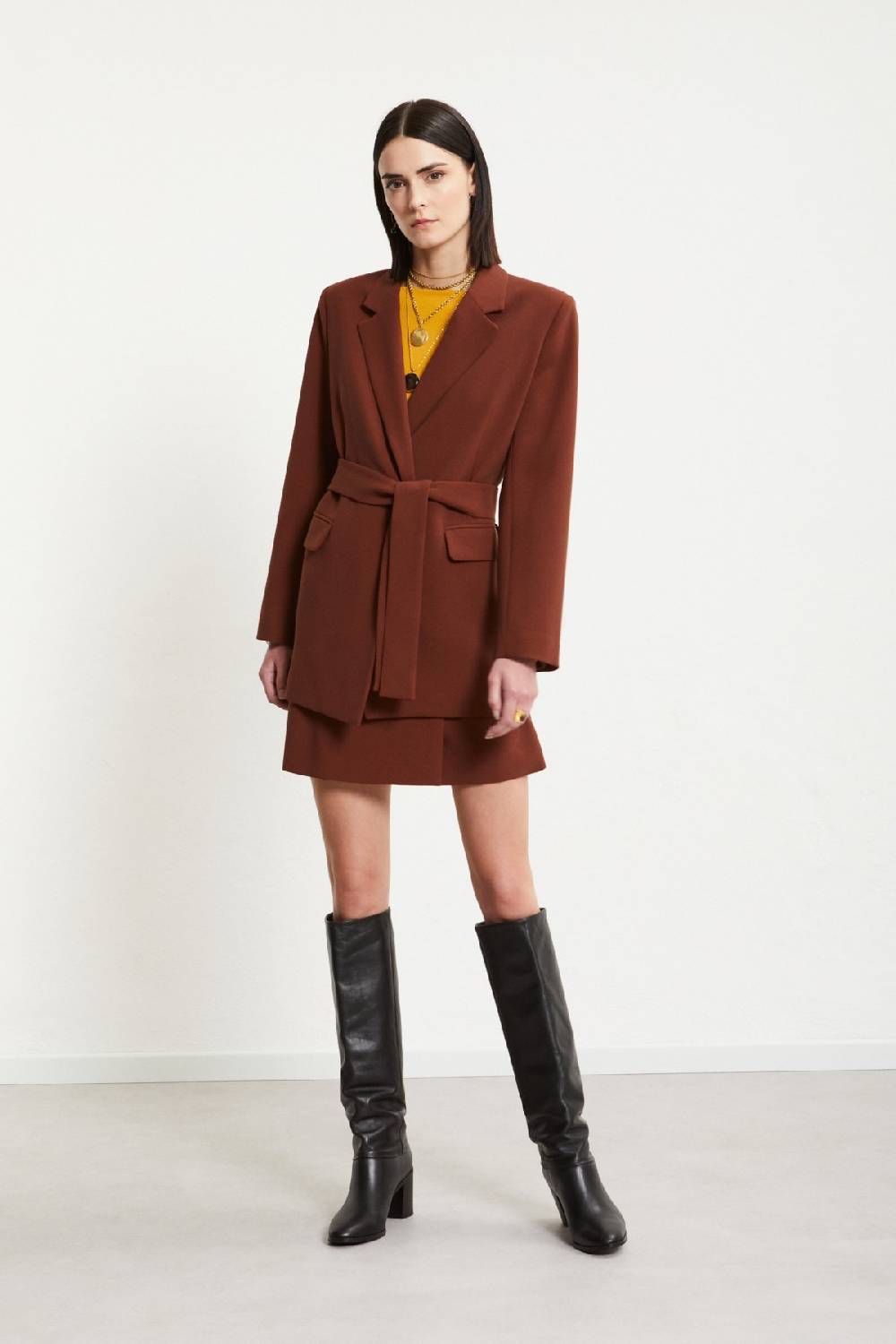 Ottod'Ame Blazer With Sash