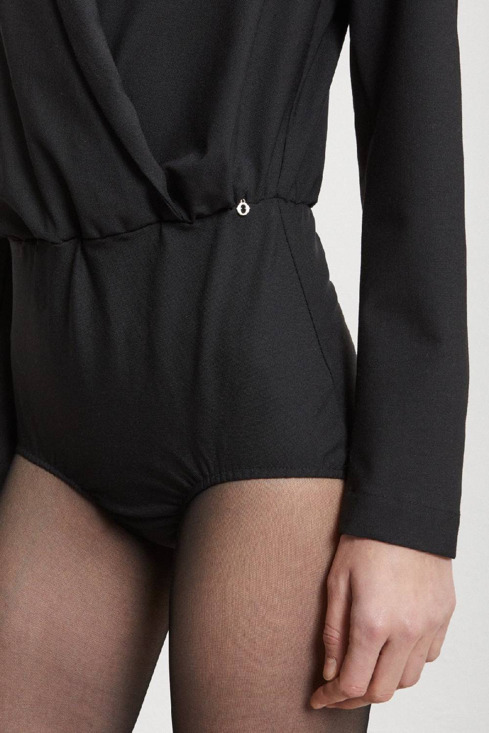 Ottod'Ame Body With Criss-cross Neckline