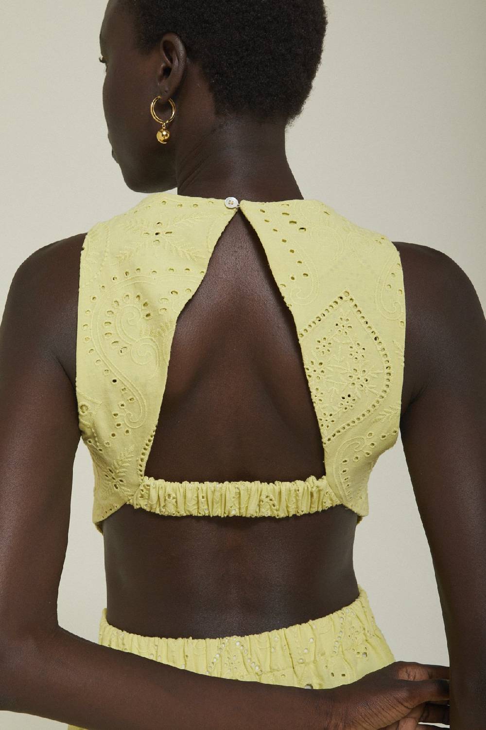 Ottod'Ame Broderie Anglaise Long Dress