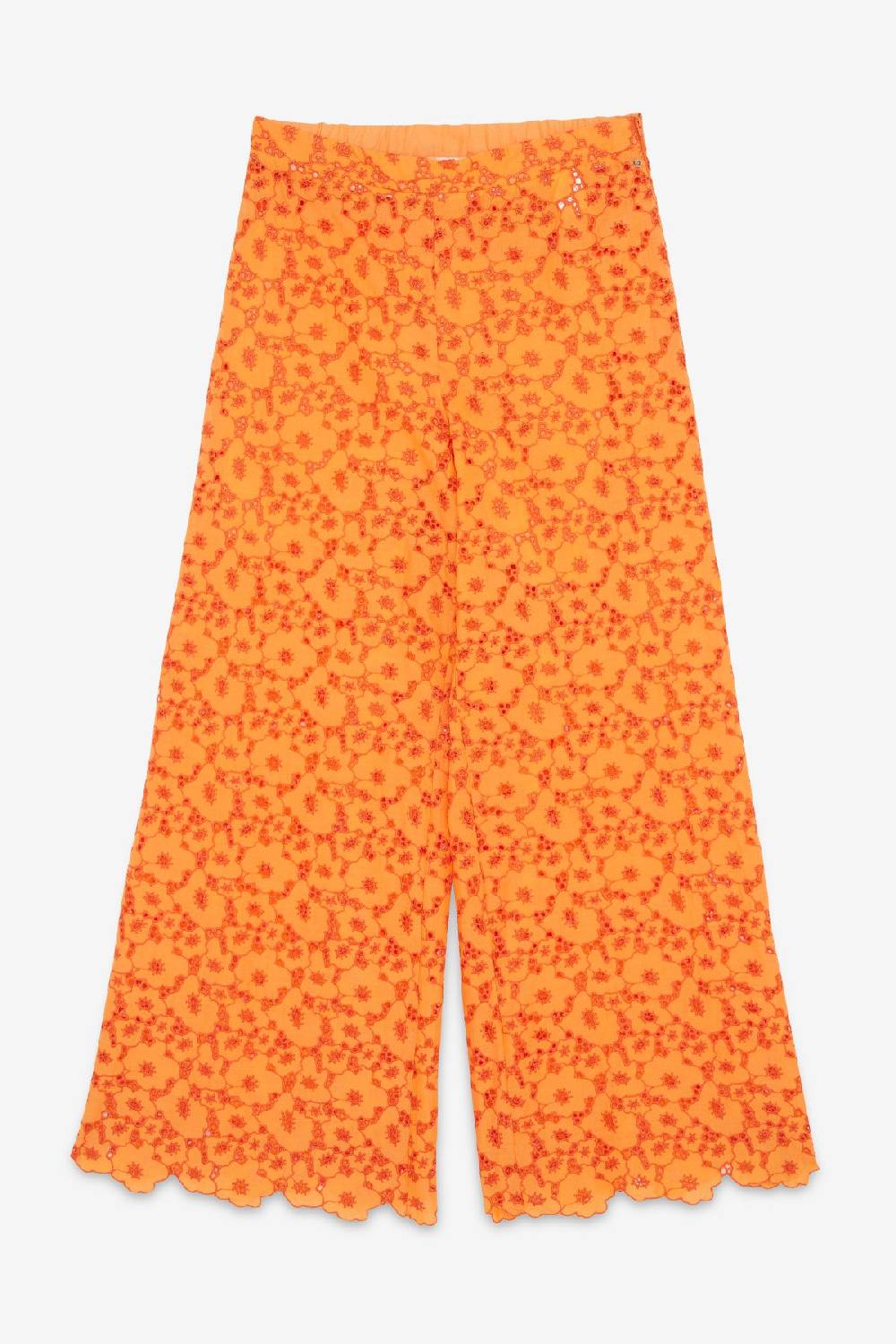 Ottod'Ame Broderie Anglaise Palazzo Trousers