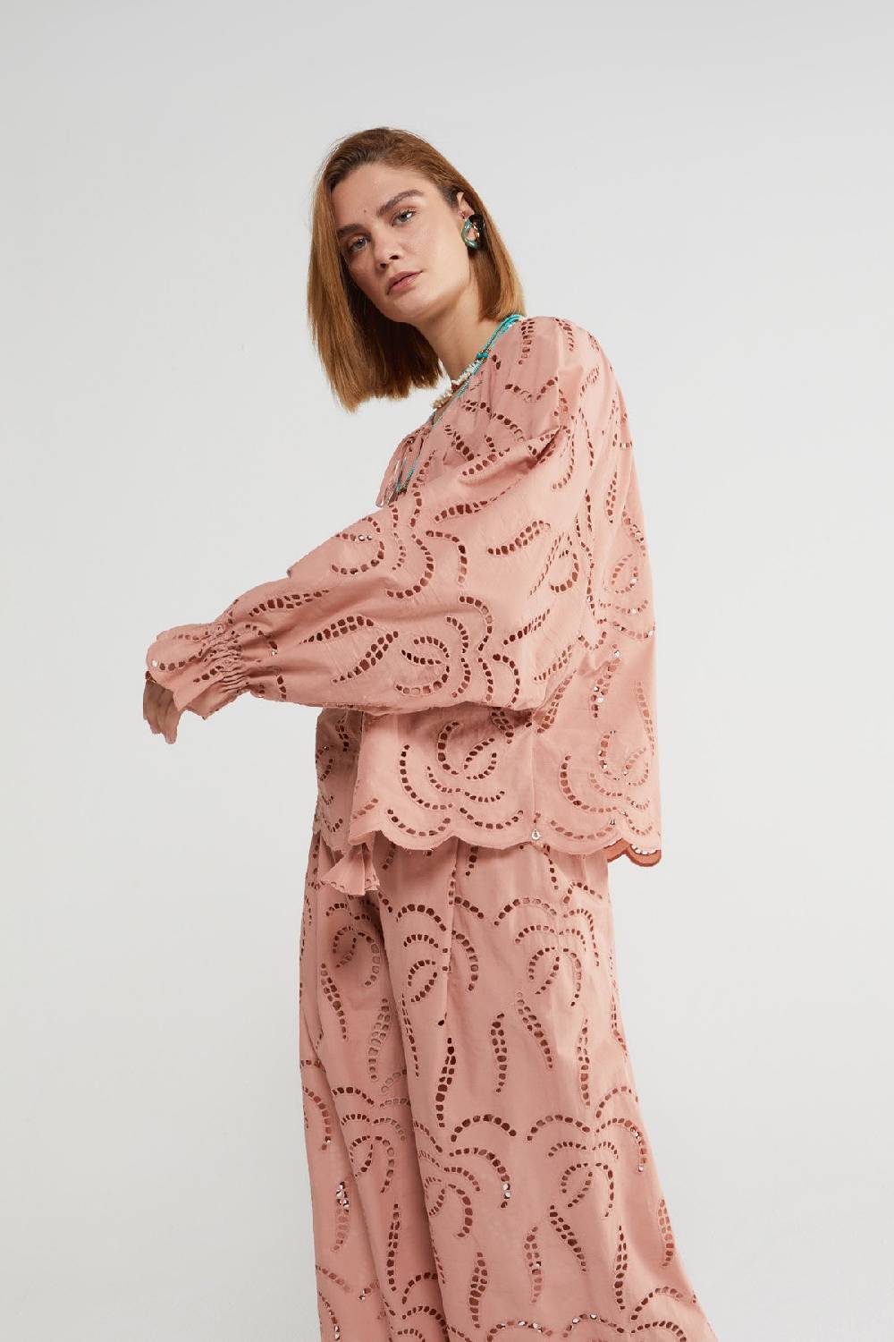 Ottod'Ame Broderie Anglaise Shirt