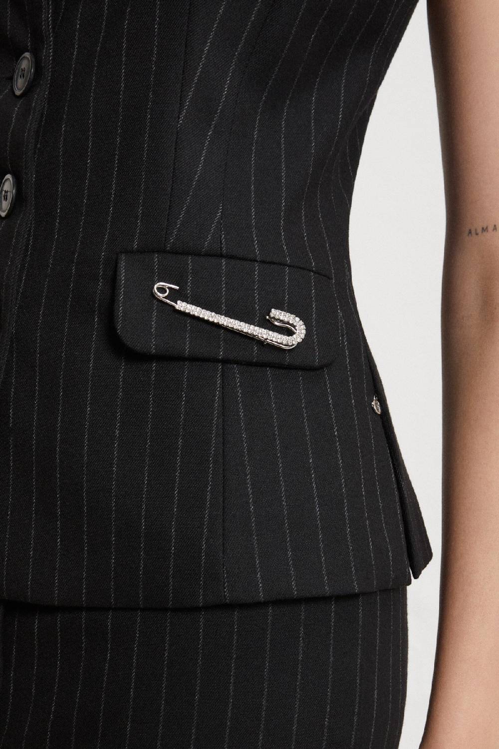 ottod'Ame Brooch with strass