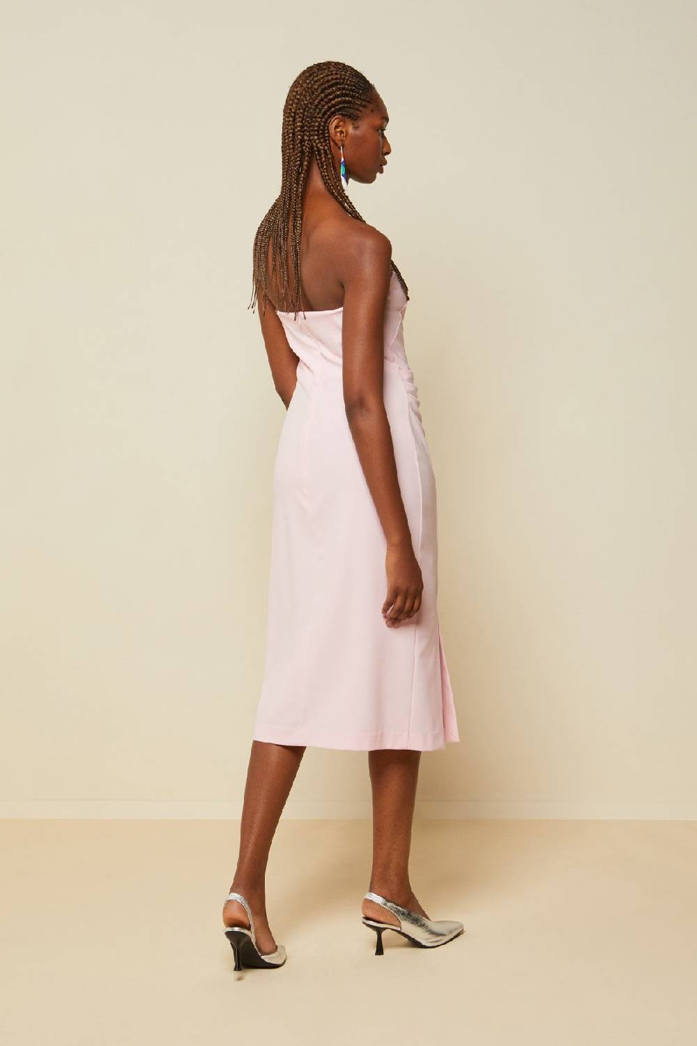 Ottod'Ame Bustier Dress With Slit