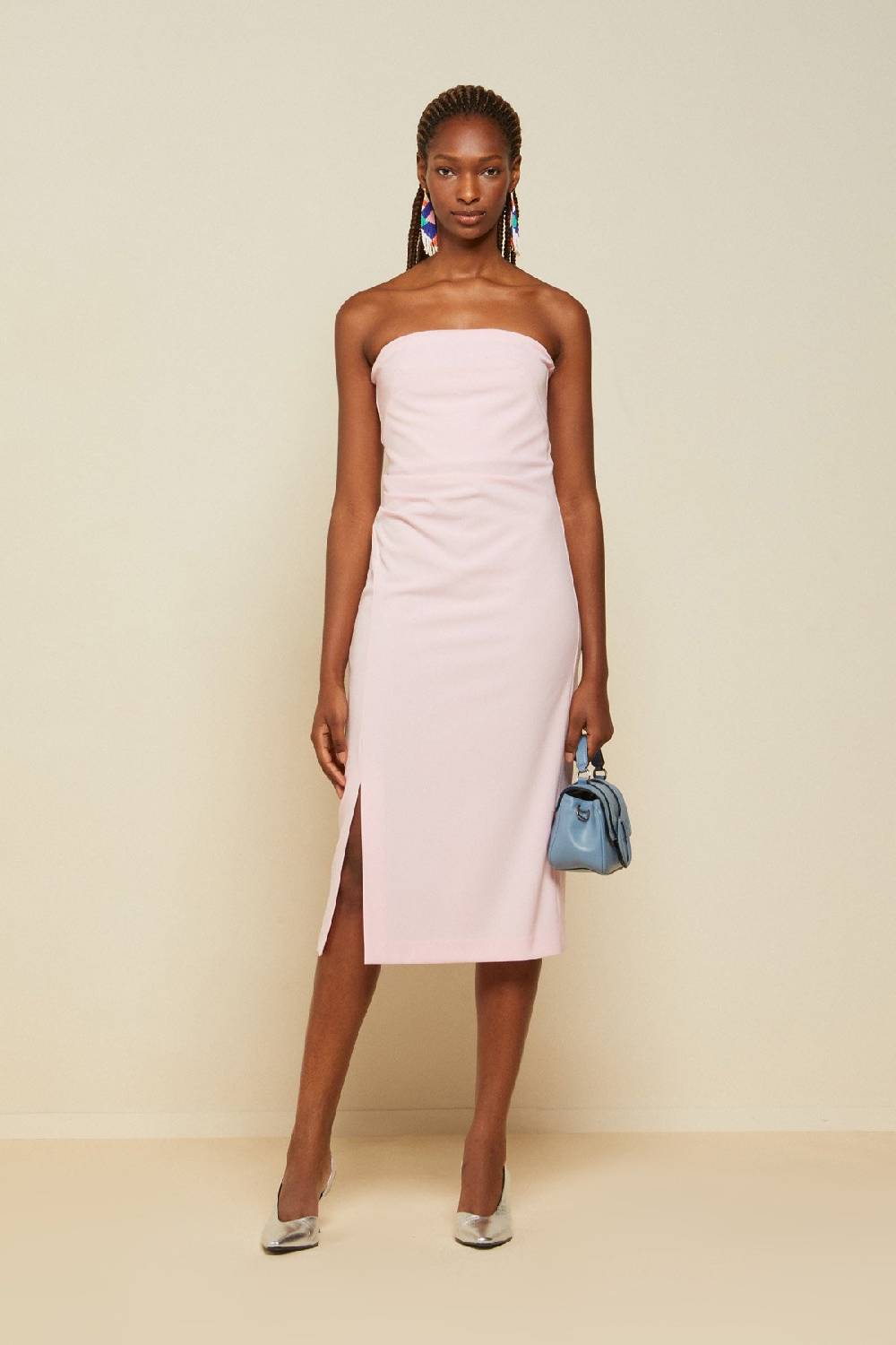 ottod'Ame Bustier dress with slit