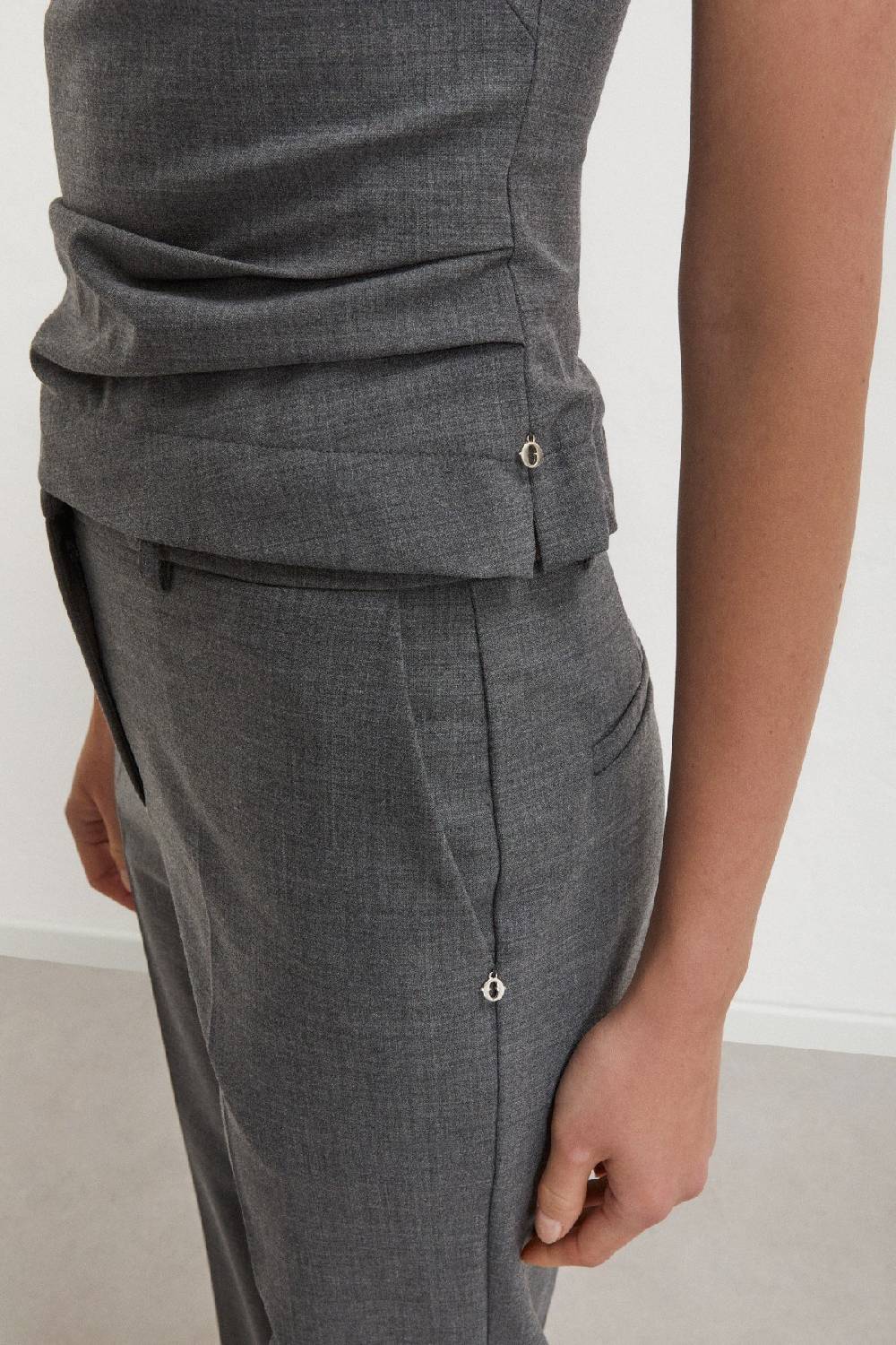 Ottod'Ame Bustier With Pleats