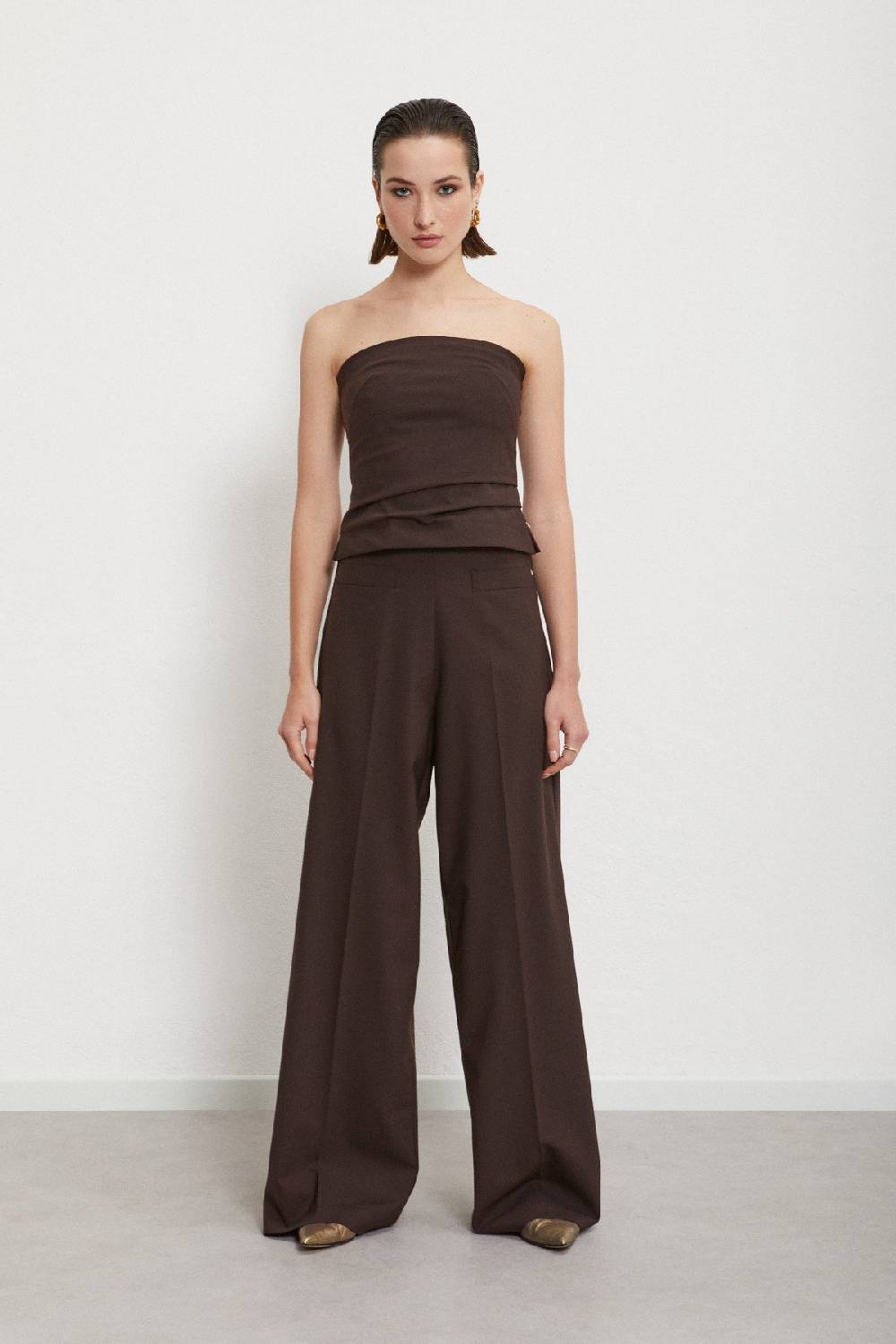 ottod'Ame Bustier with pleats