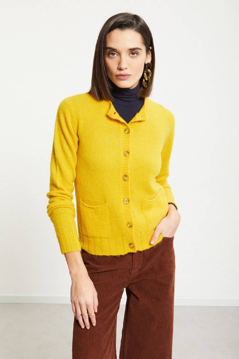 Ottod'Ame Cardigan With Buttons