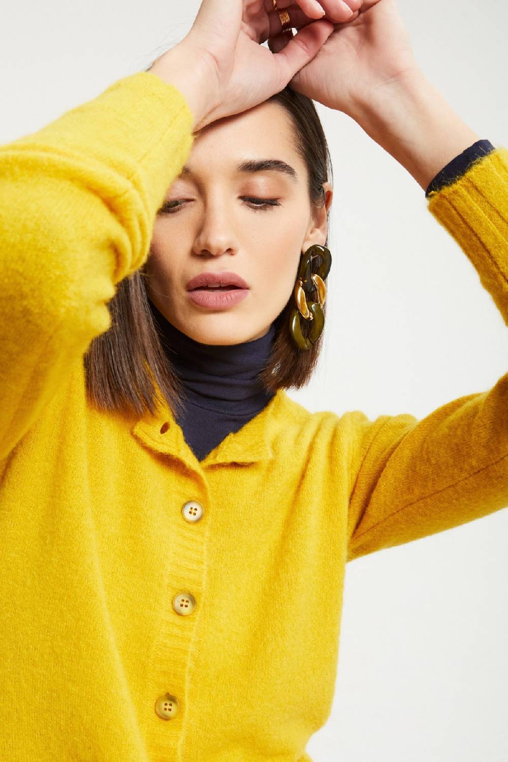 Ottod'Ame Cardigan With Buttons