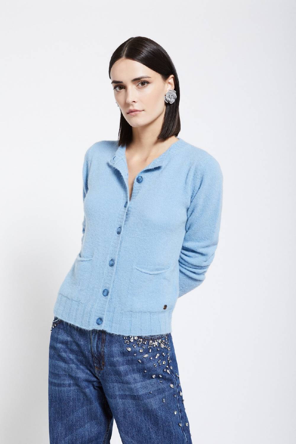 Ottod'Ame Cardigan With Buttons