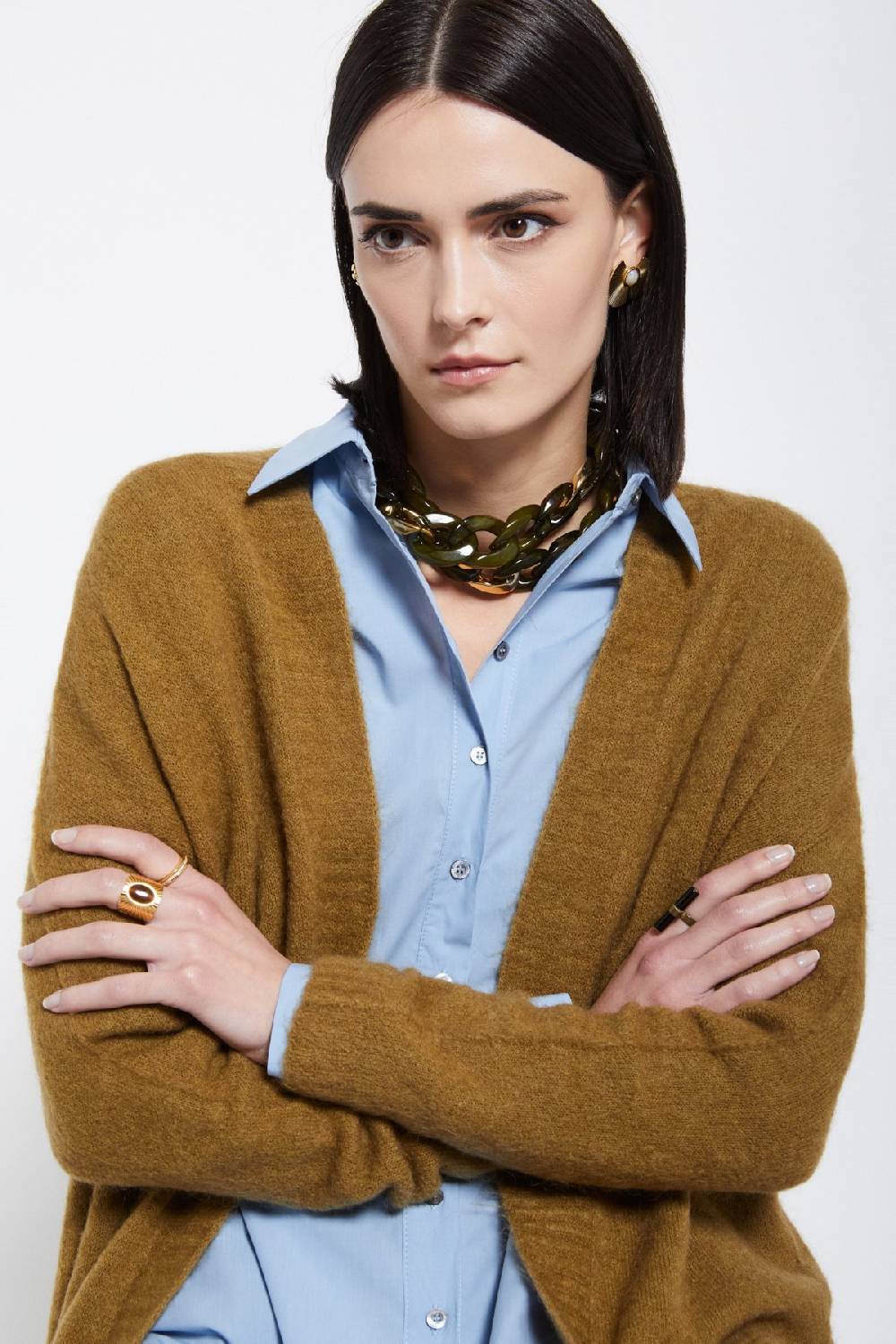 Ottod'Ame Cardigan Without Buttons