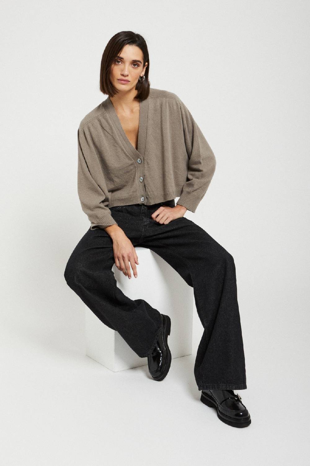 Ottod'Ame Cashmere Blend Cardigan