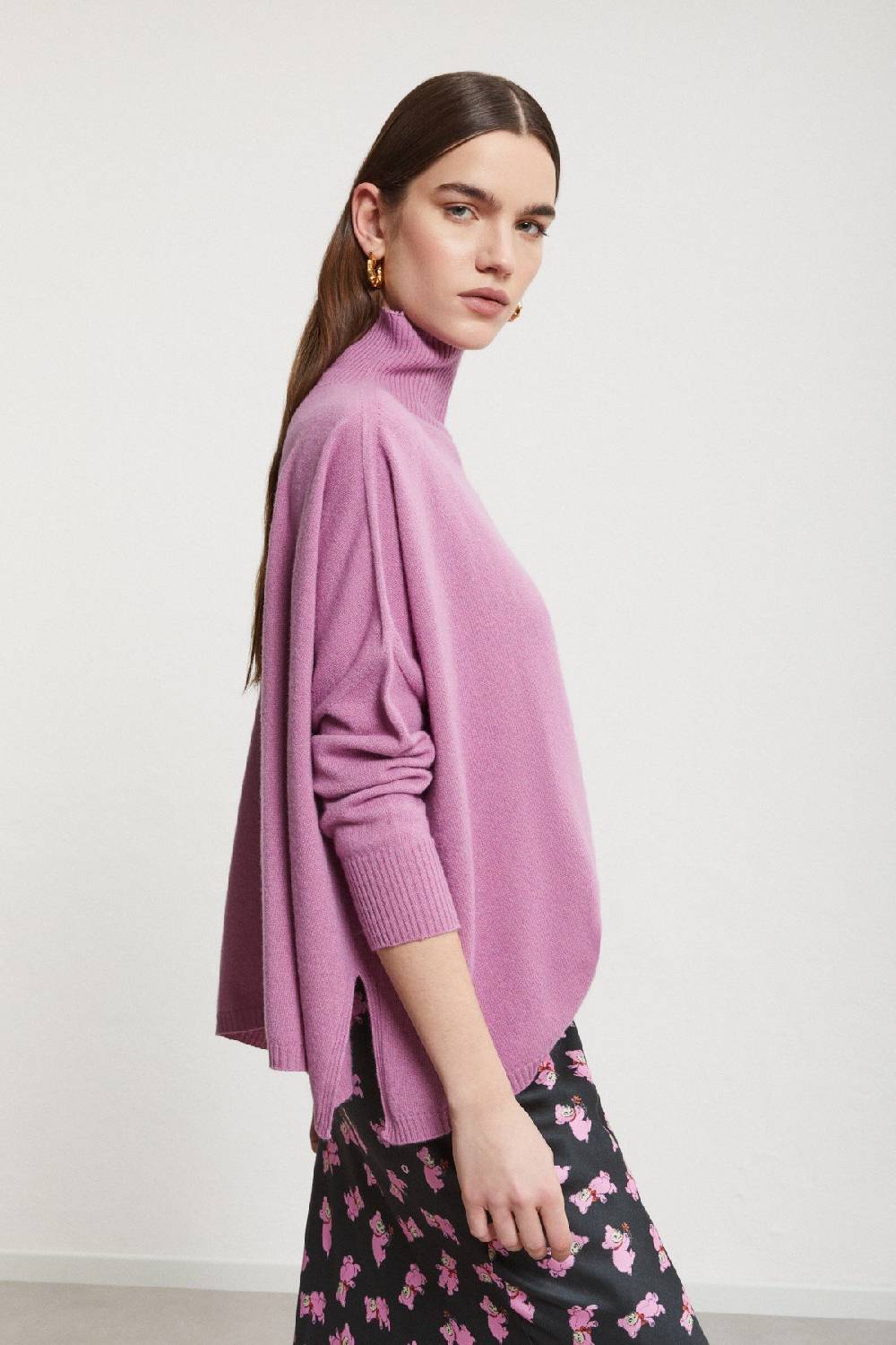 Ottod'Ame Cashmere Blend Flared Jumper