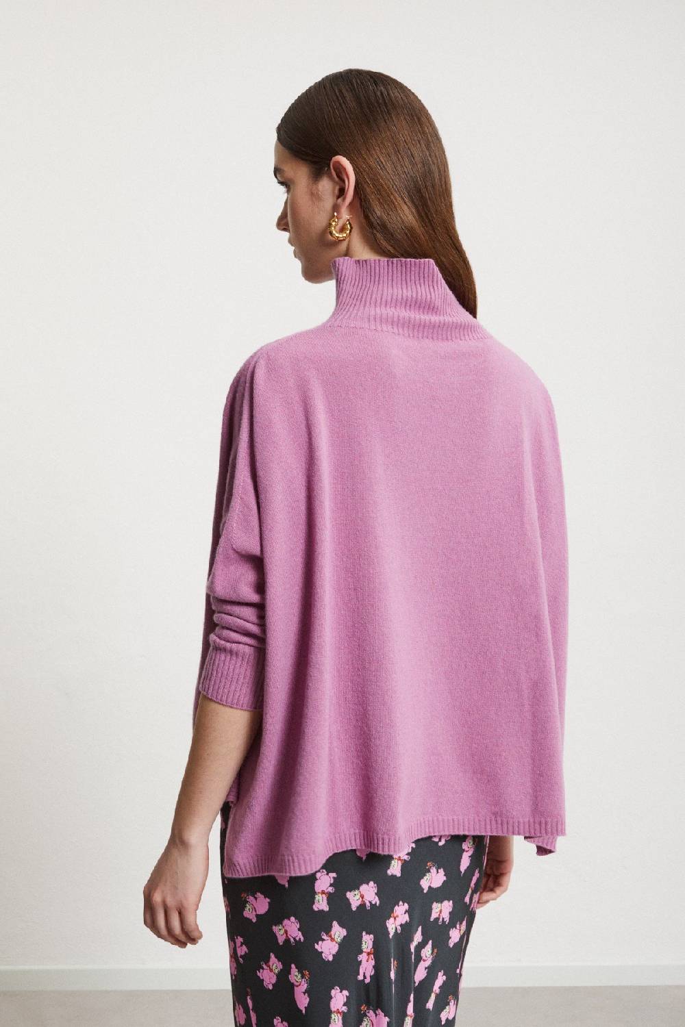 Ottod'Ame Cashmere Blend Flared Jumper