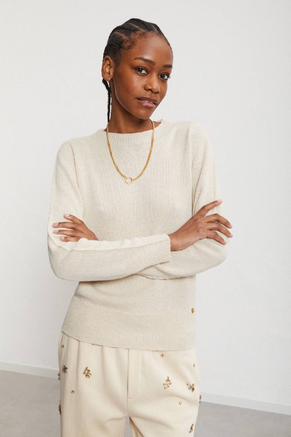 Ottod'Ame Cashmere Blend Jumper