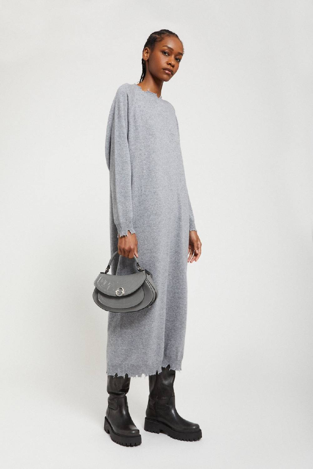 ottod'Ame Cashmere blend long dress