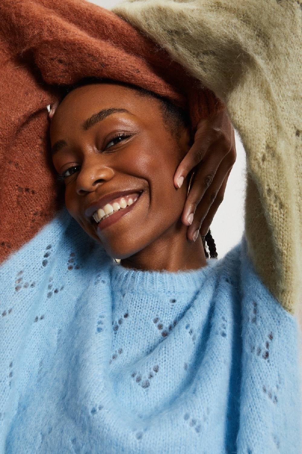 Ottod'Ame Cashmere Blend Multicolor Jumper