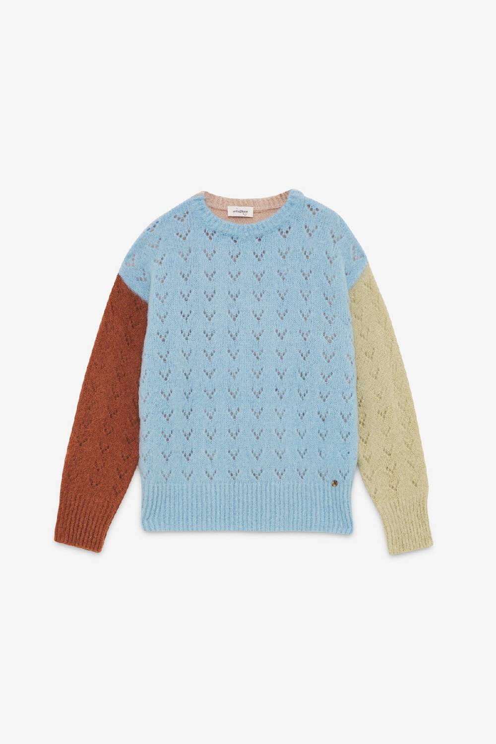 Ottod'Ame Cashmere Blend Multicolor Jumper