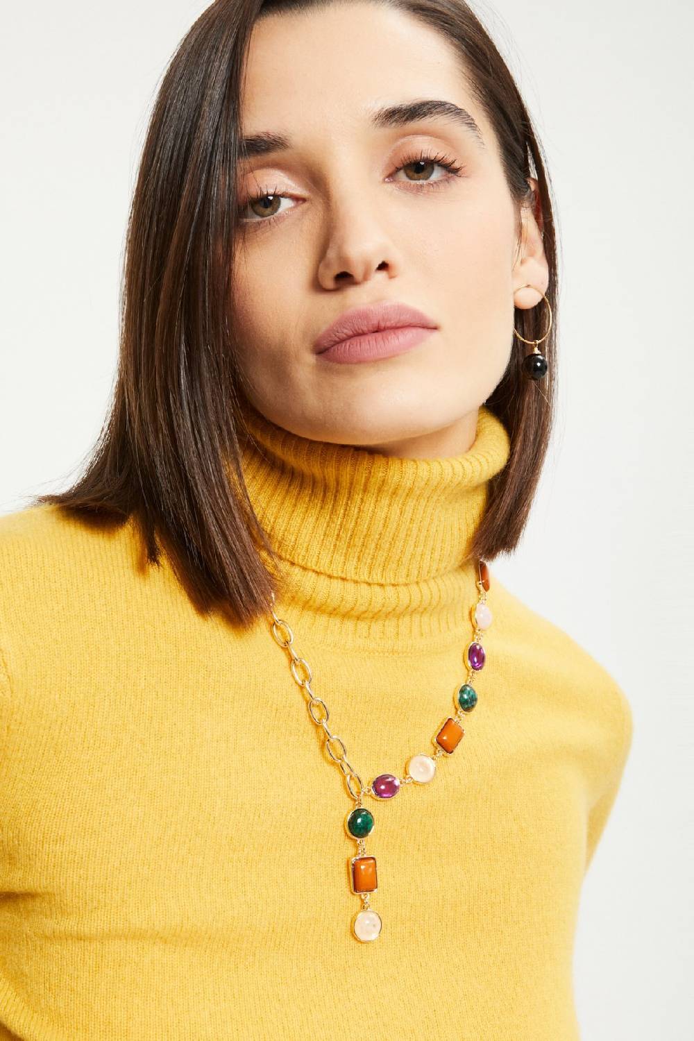 Ottod'Ame Cashmere Jumper With Turtleneck