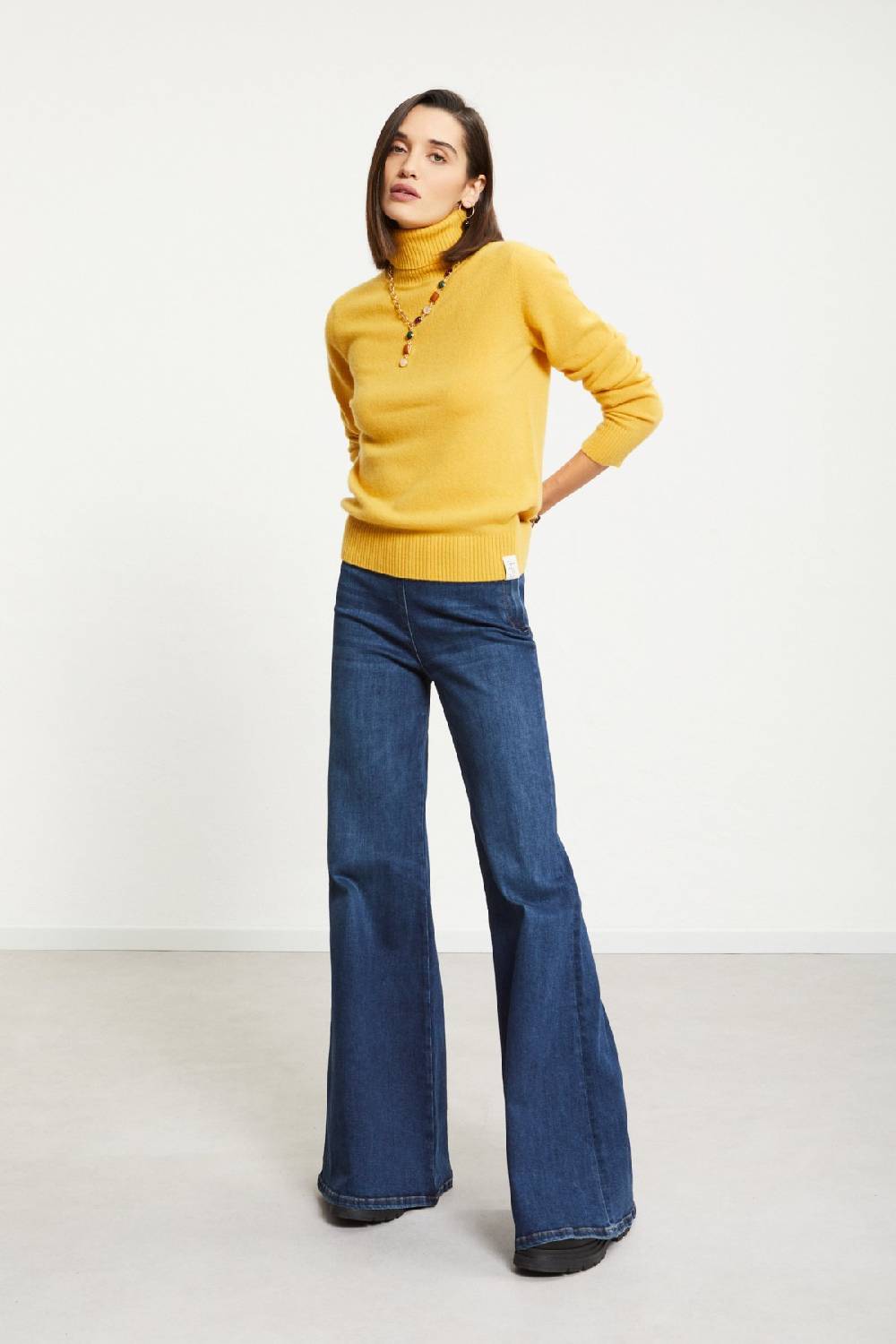 ottod'Ame Cashmere jumper with turtleneck