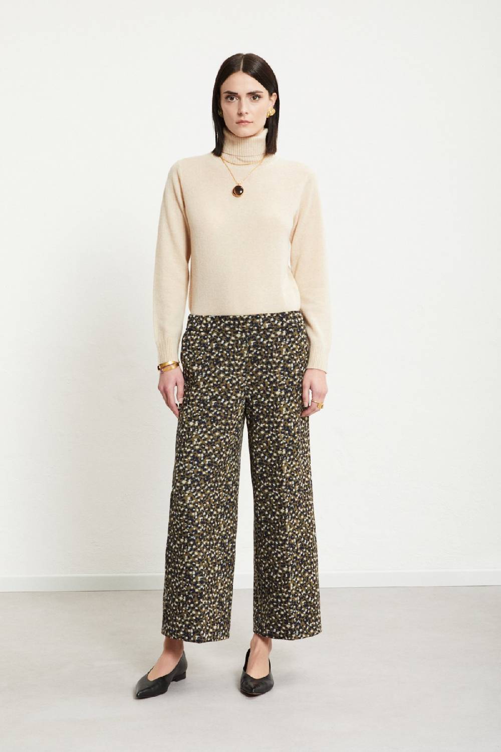 ottod'Ame Cashmere jumper with turtleneck