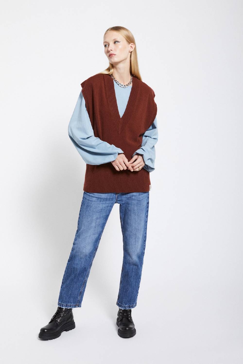 ottod'Ame Cashmere vest