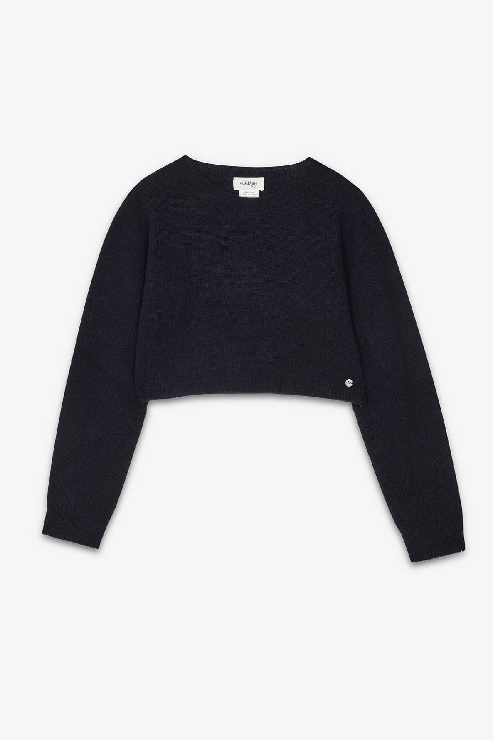Ottod'Ame Cashmire Blend Cropped Sweater