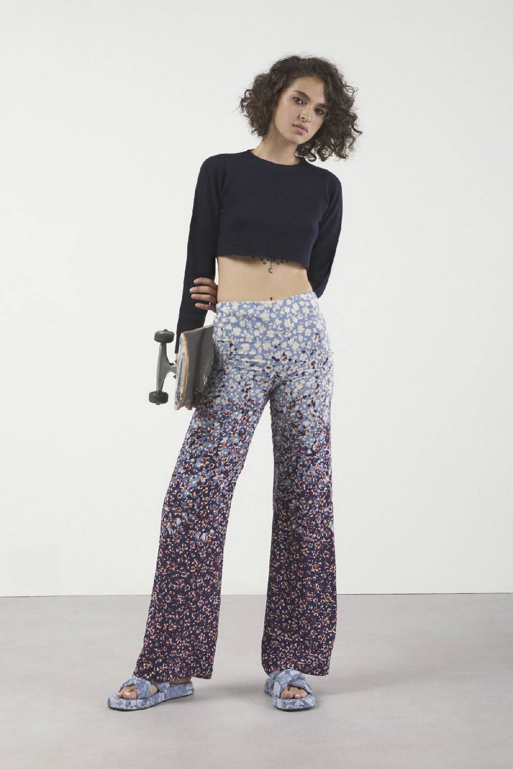 ottod'Ame Cashmire blend cropped sweater