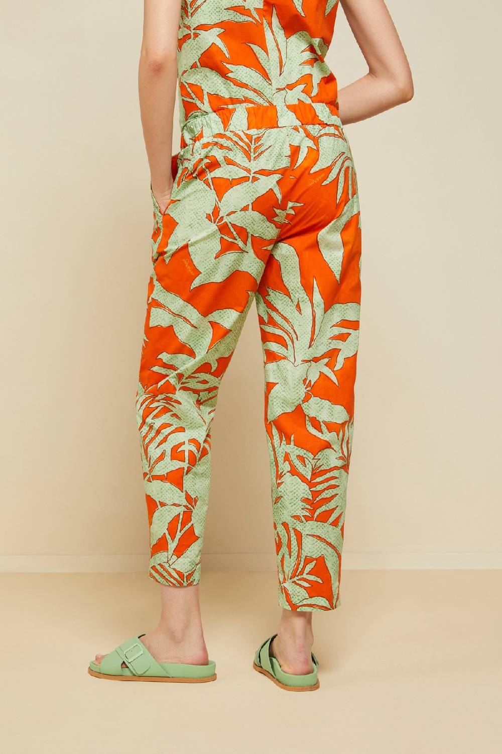 Ottod'Ame Cotton Ankle Lenght Trousers