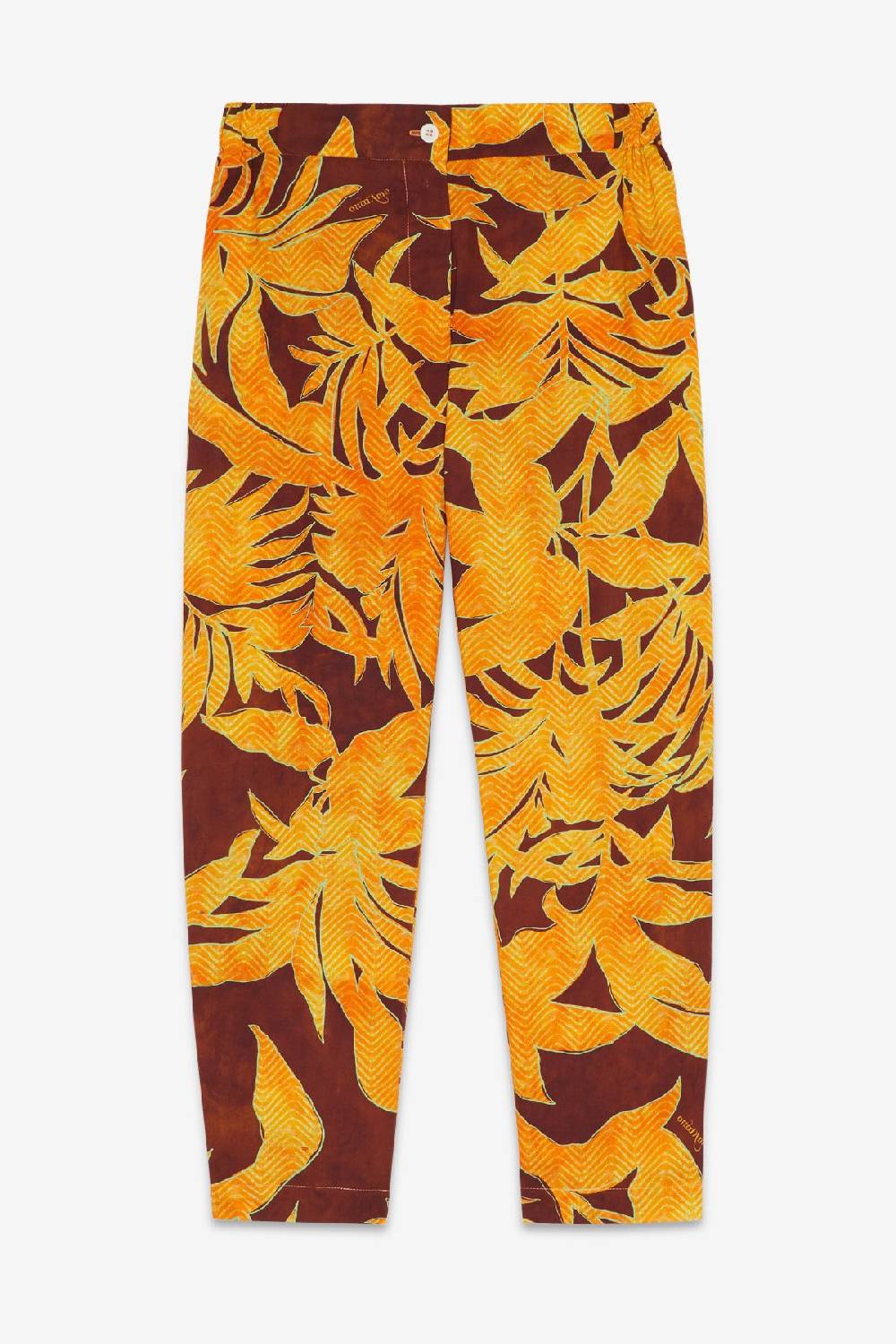 Ottod'Ame Cotton Ankle Lenght Trousers