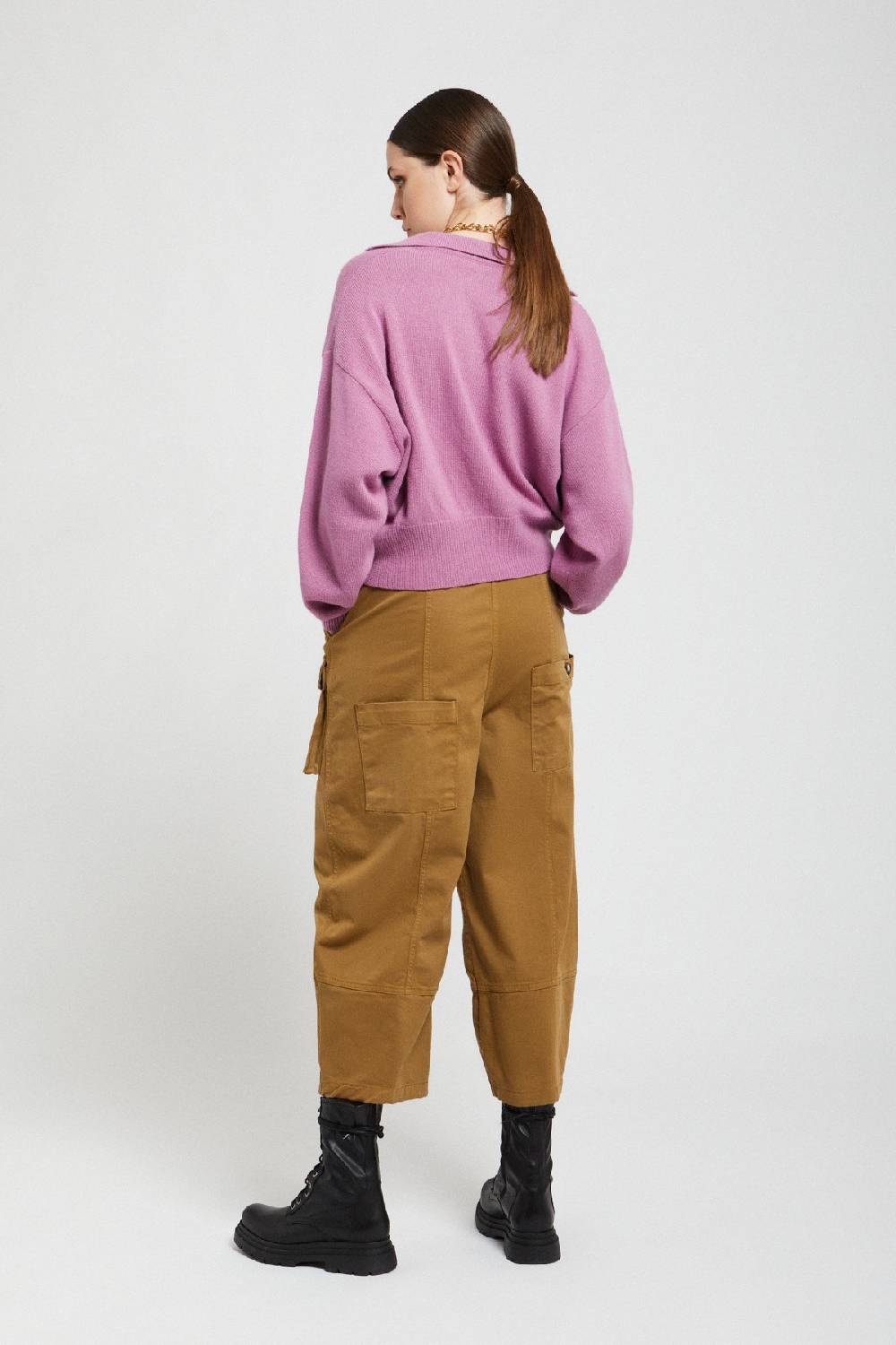 Ottod'Ame Cotton Balloon Trousers