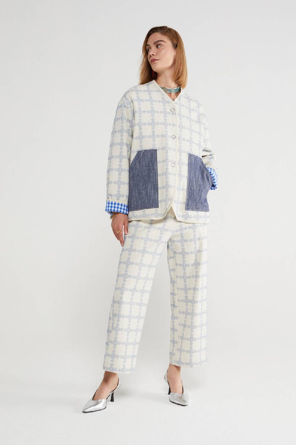 Ottod'Ame Cotton Cropped Trousers