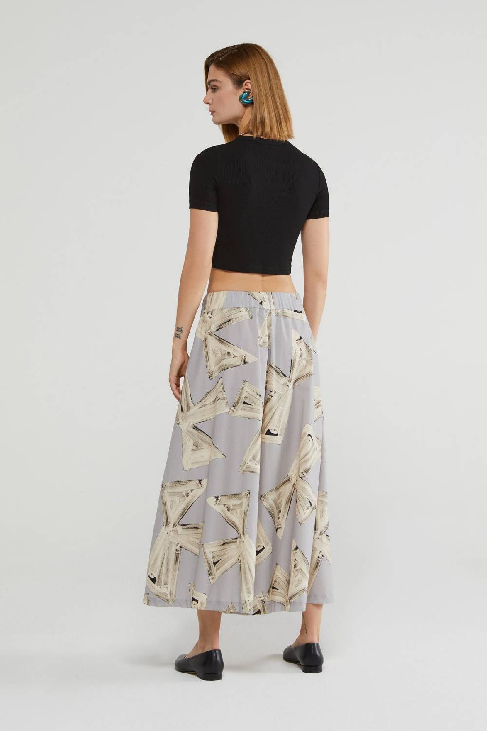 Ottod'Ame Cotton Culottes Trousers