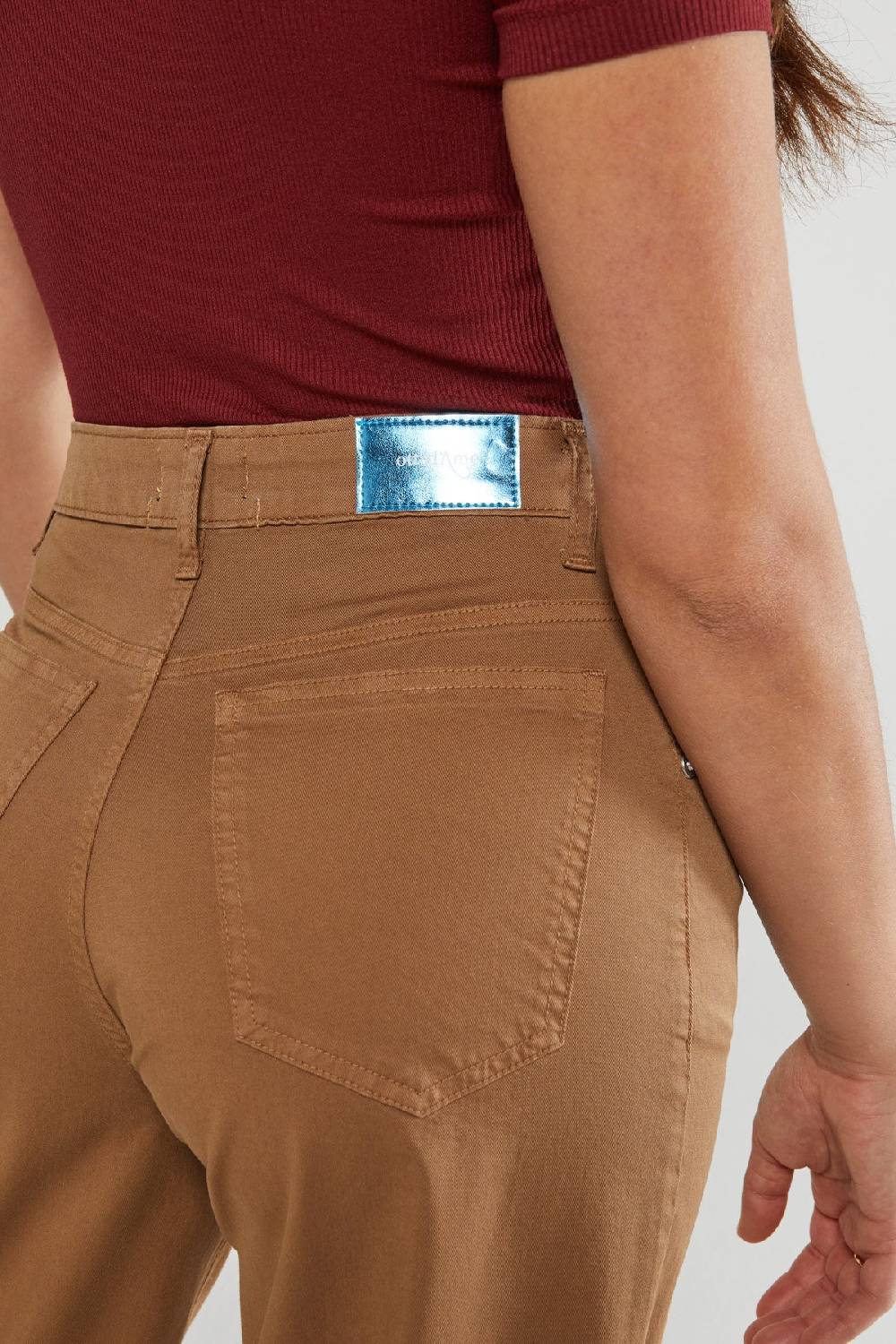 Ottod'Ame Cotton Flare Trousers