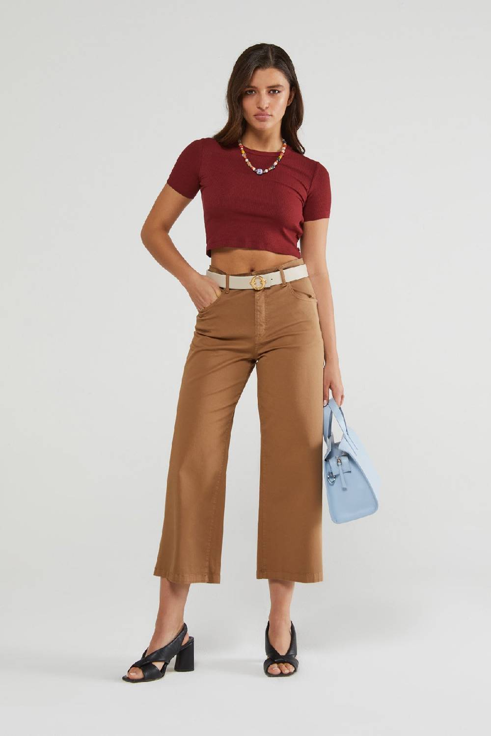 ottod'Ame Cotton flare trousers