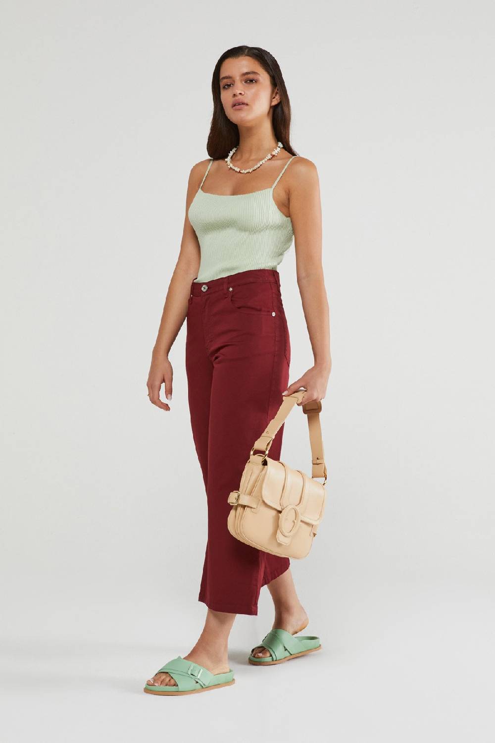 ottod'Ame Cotton flare trousers